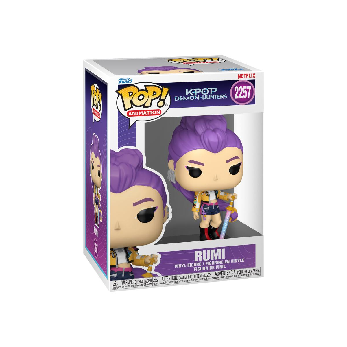 Figuras Pop KPOP DEMON HUNTERS - POP Animation N° 2257 - Rumi