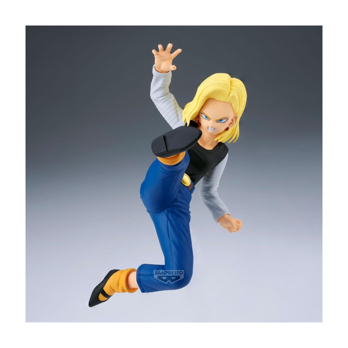 Figuras DRAGON BALL Z - Android 18 & Mr. Satan - Match Makers Figure 11 & 8cm