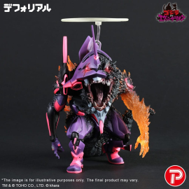  Godzilla vs. Evangelion Deforeal PVC Figure Test Type-01 Burning "G" Awakening Form 19 cm