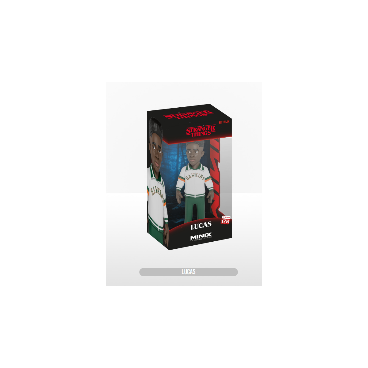 STRANGER THINGS - Lucas Hawkins - 12cm Minix Figure STRANGER THINGS - Lucas Hawkins - 12cm Minix Figure