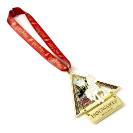  Harry Potter Hogwarts in the Snow Tree Decoration (Gold)