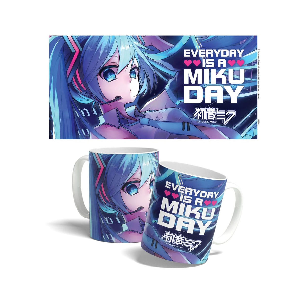  Hatsune Miku mug Everyday is a Miku Day 325 ml