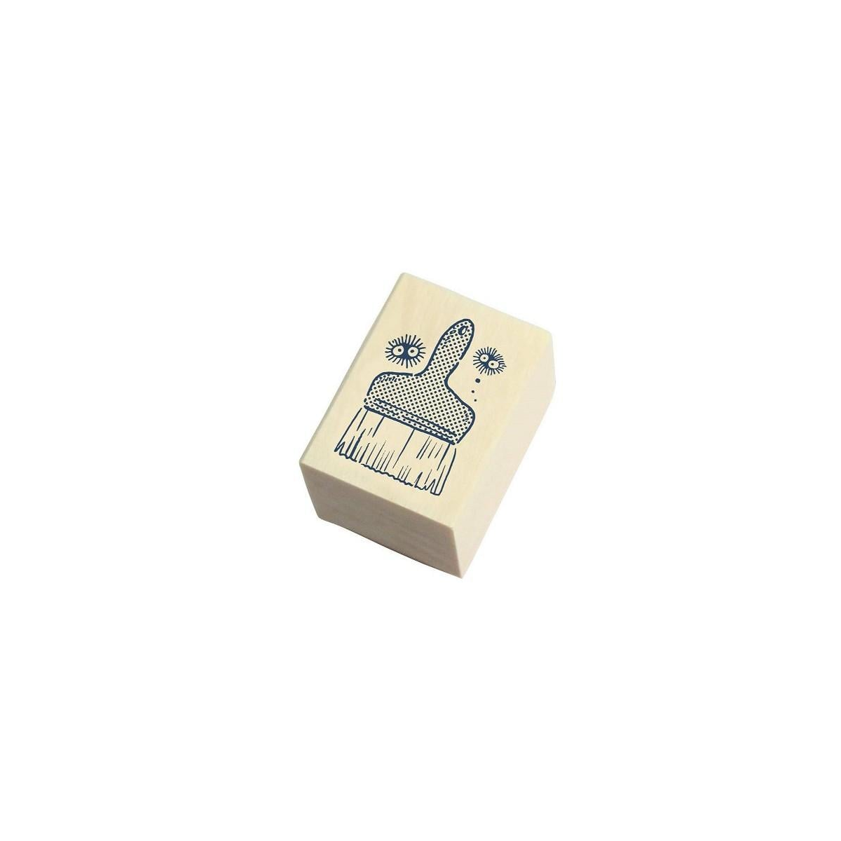  MY NEIGHBOR TOTORO - Black & Brush - Wooden Stamps 2x2.2x3cm