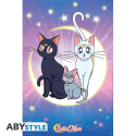  SAILOR MOON - Luna, Artemis & Diana - Poster 91x61cm