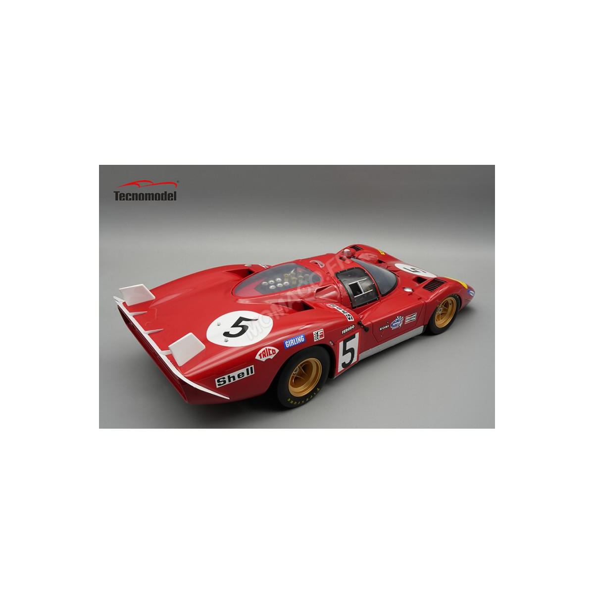 Coche en miniatura FERRARI 512 S FILIPPINETTI SEFAC 5 JACKY ICKX/PETER SCHETTY