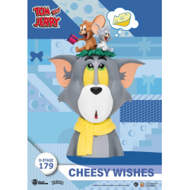Figurita TOM & JERRY - Cheesy Wishes - Diorama D-Stage 15cm