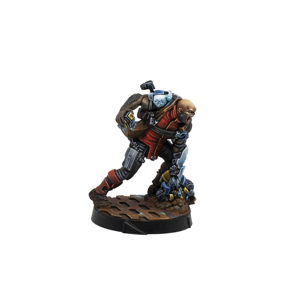 Figuras para juego de miniaturas Infinity - Nomads Hero, Wolfgang Amadeus Wolff