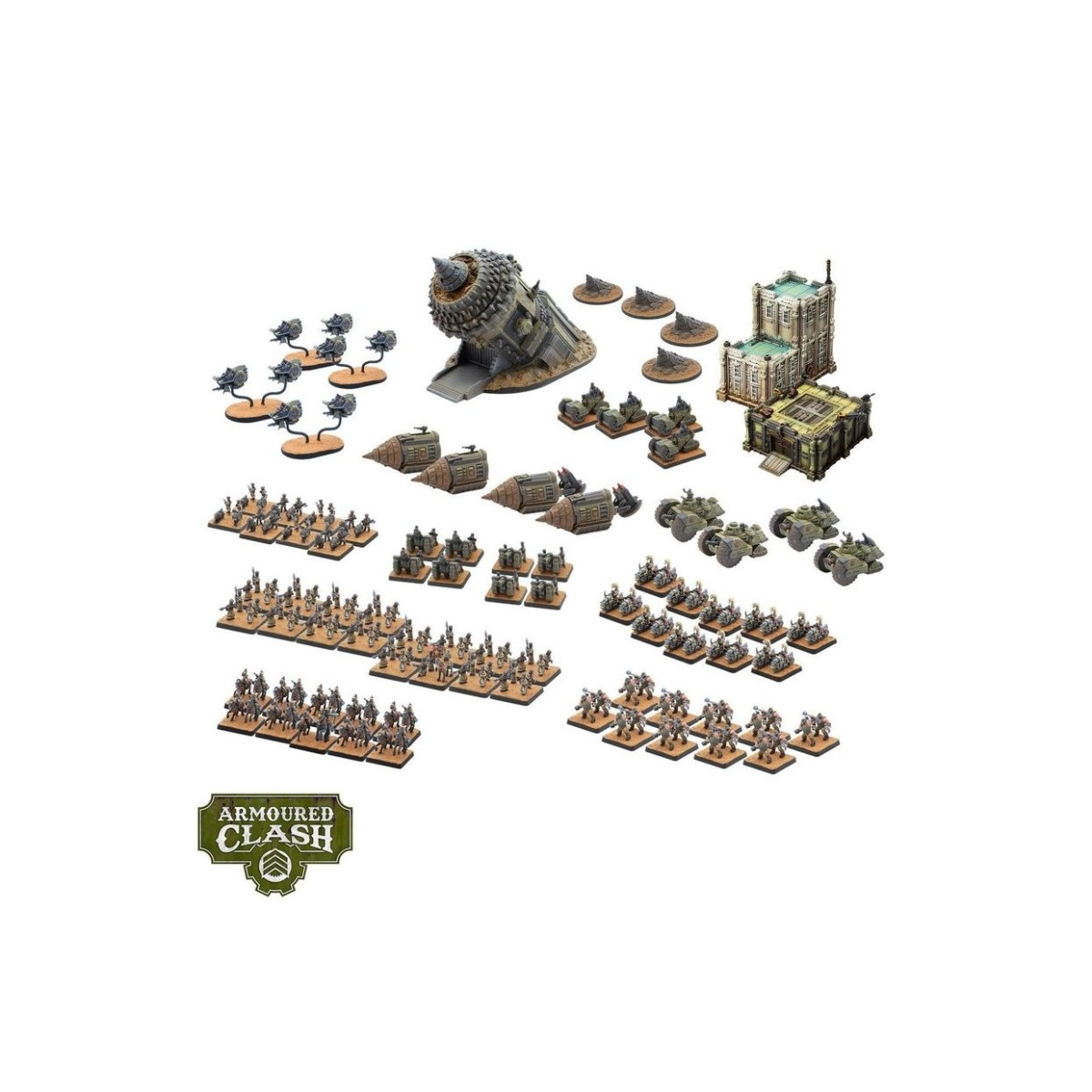  Armored Clash - Commonwealth Faction Battlegroup - Starter Set
