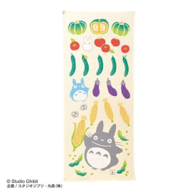 MY NEIGHBOR TOTORO - Totoro Summer Vegetables - Imabari Napkin 34x80cm