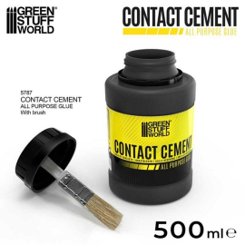  CONTACT CEMENT 500ML WITH BRUSH APPLICATOR