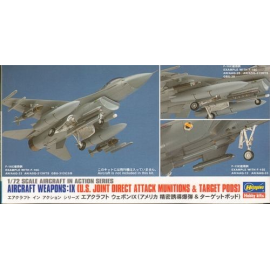 Aircraft Weapons Set IX: (U.S. Joint Direct Attack Munitions & Target Pods) AN/AAQ-28 LITENING AT, AN/AAQ-33 SNIPER XR, GBU-31(V