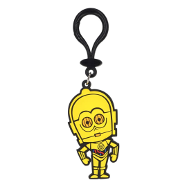  Star Wars Keychain PVC Bag Backpack Soft Touch C-3PO