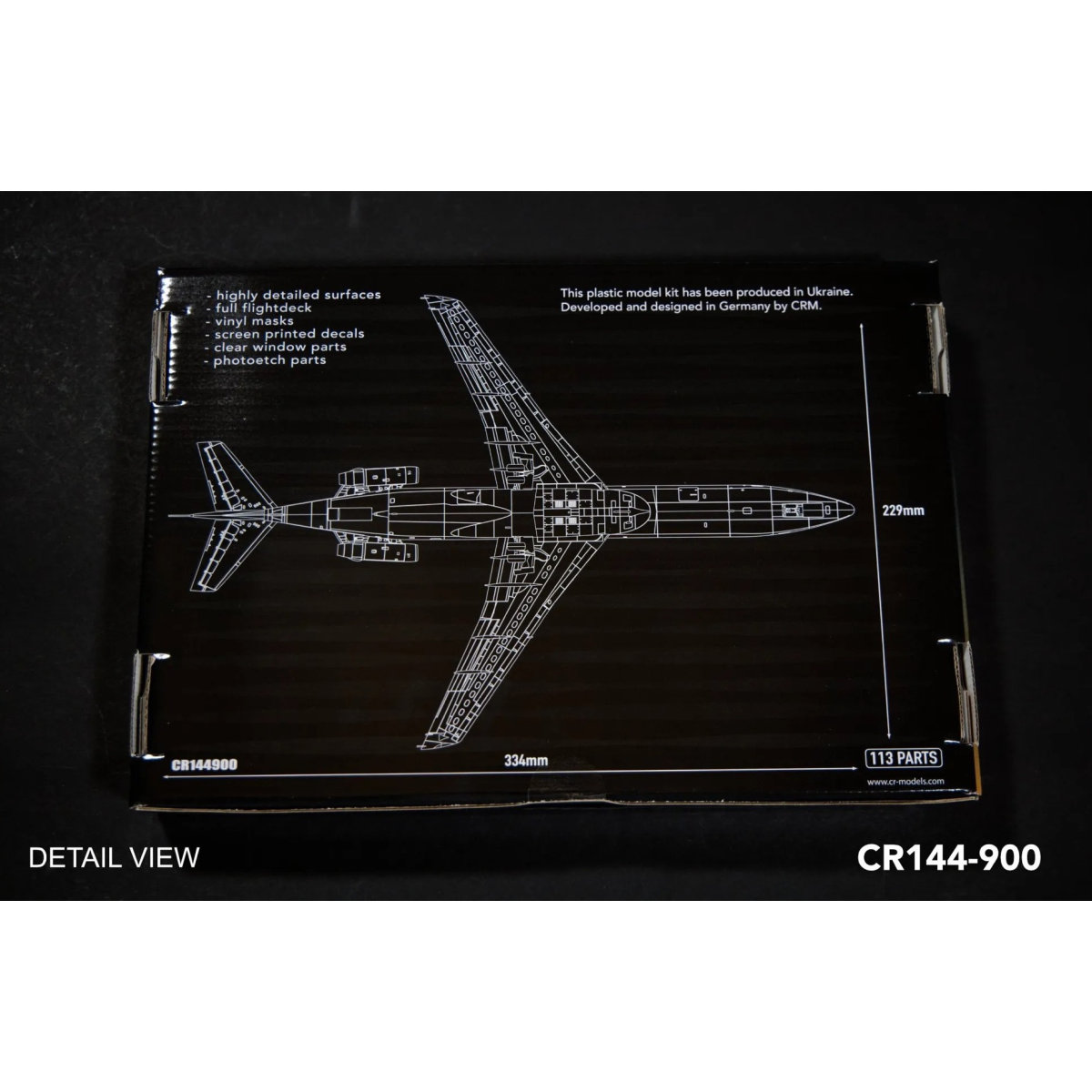 CR Models Boeing 727-200ADV in Yugoslav Airlines livery