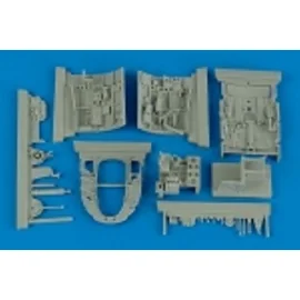 Mitsubishi A6M5 Zero Fighter cockpit set (diseñado para ser ensamblado con maquetas de Tamiya)