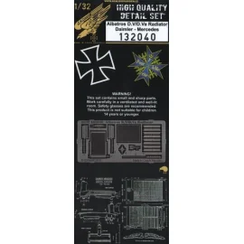Albatros D.III/D.IIIA radiator (for Wingnut Wings kits)