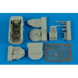 Messerschmitt Me 262A cockpit set (for Hobby Boss kits)