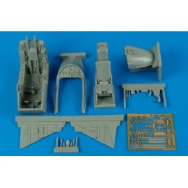 McDonnell-Douglas AV-8B Harrier II Plus cockpit set (for Trumpeter kits)