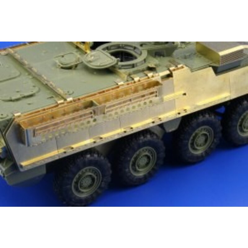 M1126 Stryker Mounted rack and belts (designed to be used AFV Club)