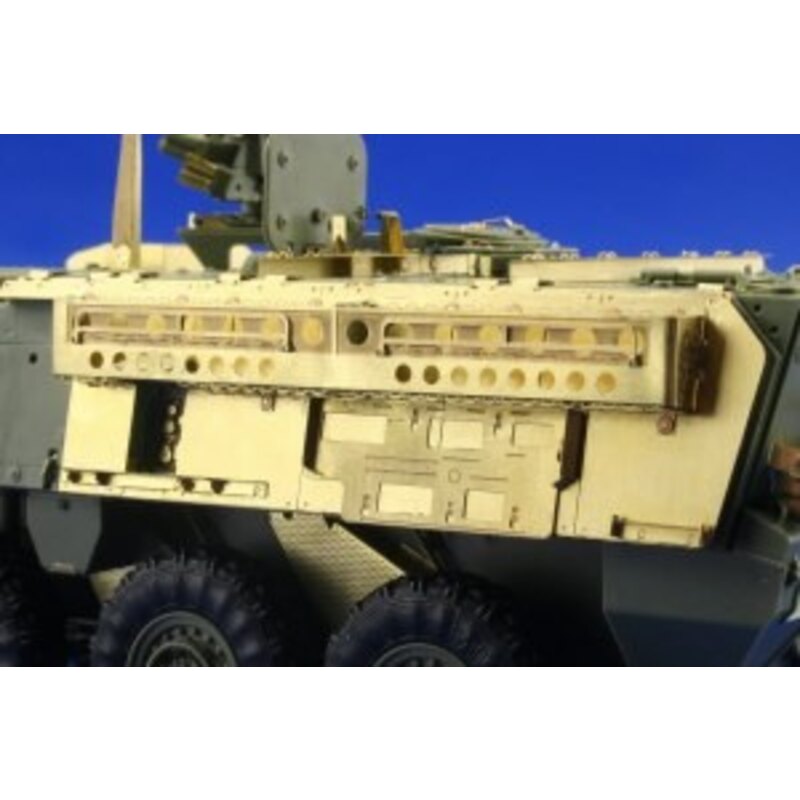M1126 Stryker Mounted rack and belts (designed to be used AFV Club)
