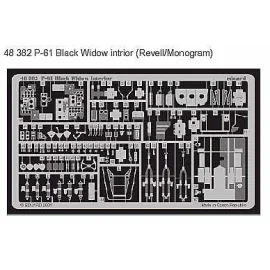 Northrop P-61A/B Black Widow interior (diseñado para ser ensamblado con maquetas de Monogram and Revell)