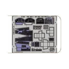 Martin B-57B interior (self adhesive) (diseñado para ser ensamblado con maquetas de Airfix)