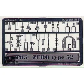 Mitsubishi A6M5 Zero type 52 (diseñado para ser ensamblado con maquetas de Academy) This Zoom set is a simplified version of the