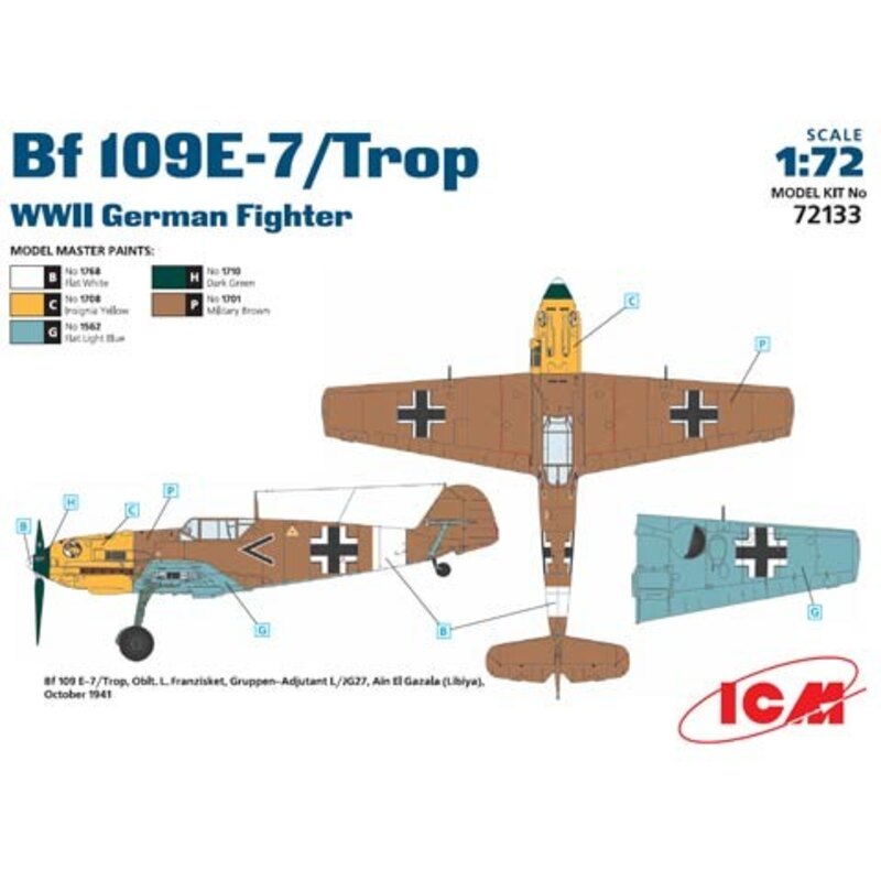 Messerschmitt Bf 109E-7/Tropical