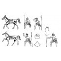 Indian Cavalry x 12 of King Porus/Alexander The Great wars Indian Cavalry x 12 of King Porus/Alexander The Great wars