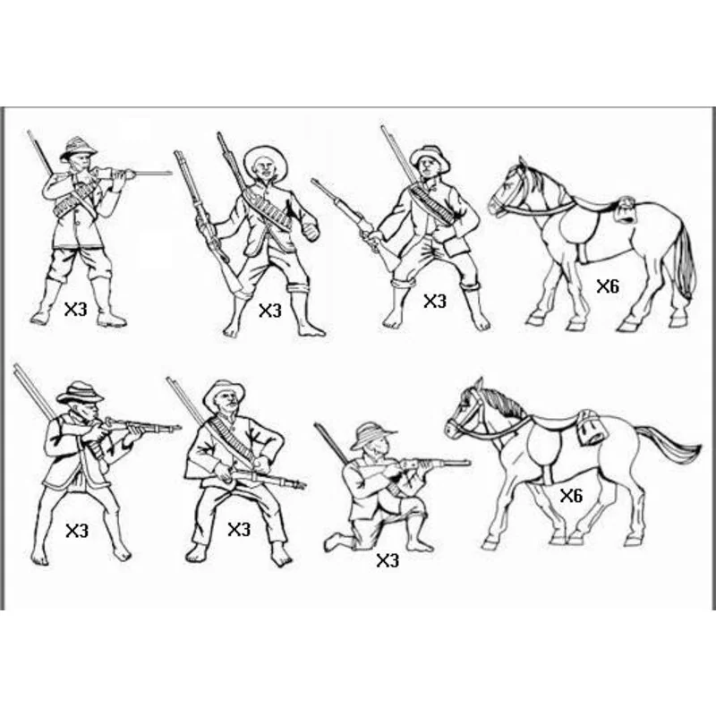 Zulu Wars. Natal Native Horse