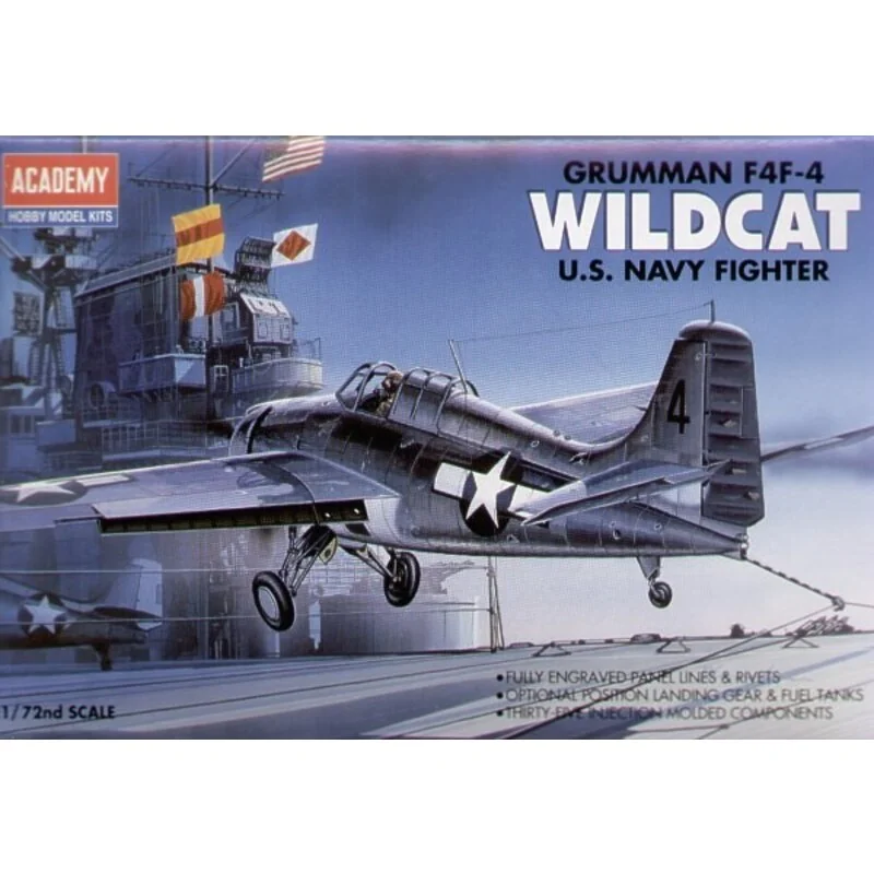 Maqueta de avión Grumman F4F-4 Wildcat.