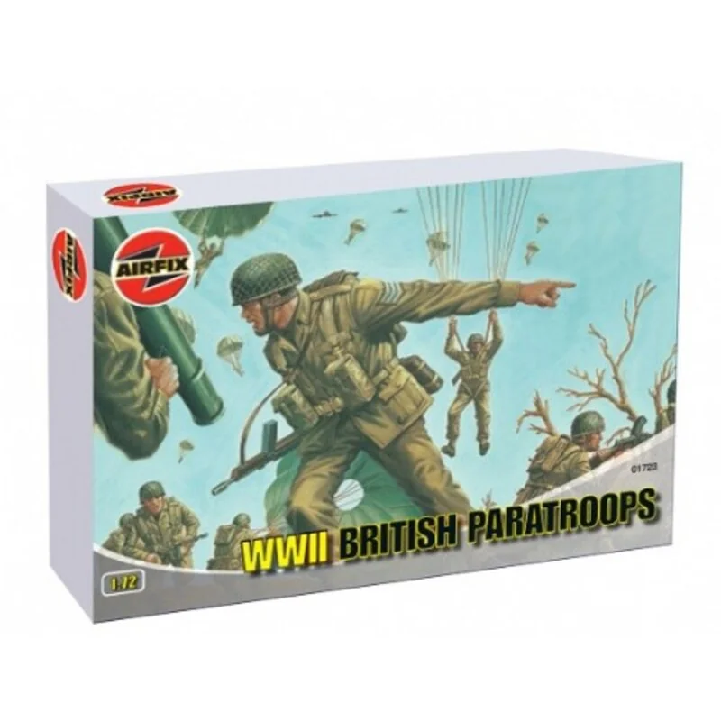 Airfix A00751 WWII - Figuras de tropas estadounidenses 1:72 Kit de modelo  de plástico para soldados militares, (paquete de 48)