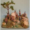 French Chasseurs in action poses. 32 figures per box French Chasseurs in action poses. 32 figures per box
