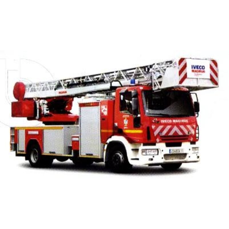 Camión en miniatura Iveco Magirus Firefighter 1:50