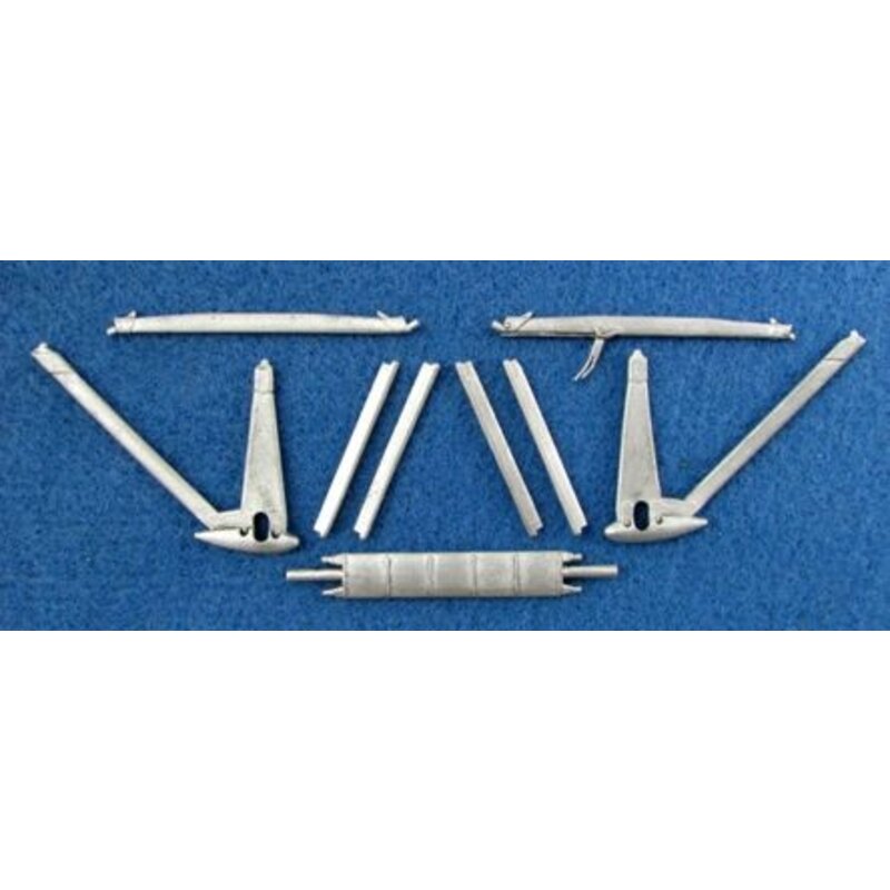 Royal-Aircraft-Factory SE.5a (late) Landing Gear (designed to be used with Roden kits) Royal-Aircraft-Factory SE.5a (late) Landing Gear (designed to be used with Roden kits)