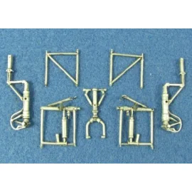 Douglas A-20B/A-20G Havoc/Boston Landing Gear (designed to be used with Italeri and Revell kits) 