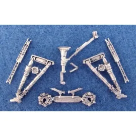 Lockheed-Martin F-16 Falcon Landing Gear (designed to be used with Hasegawa kits)