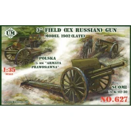 3 field gun (ex-russian) gun m.1902. 14.50. 