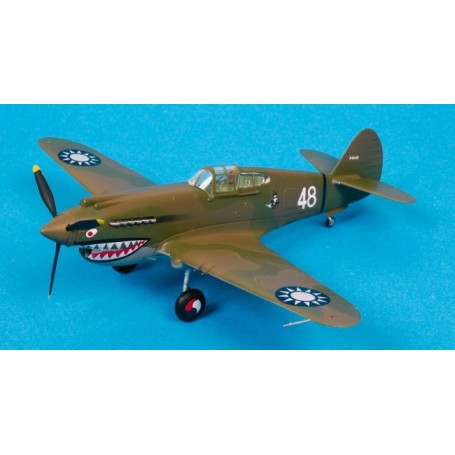 Miniatura P-40B Tomahawk Flying Tigers 2nd Squ - 1942