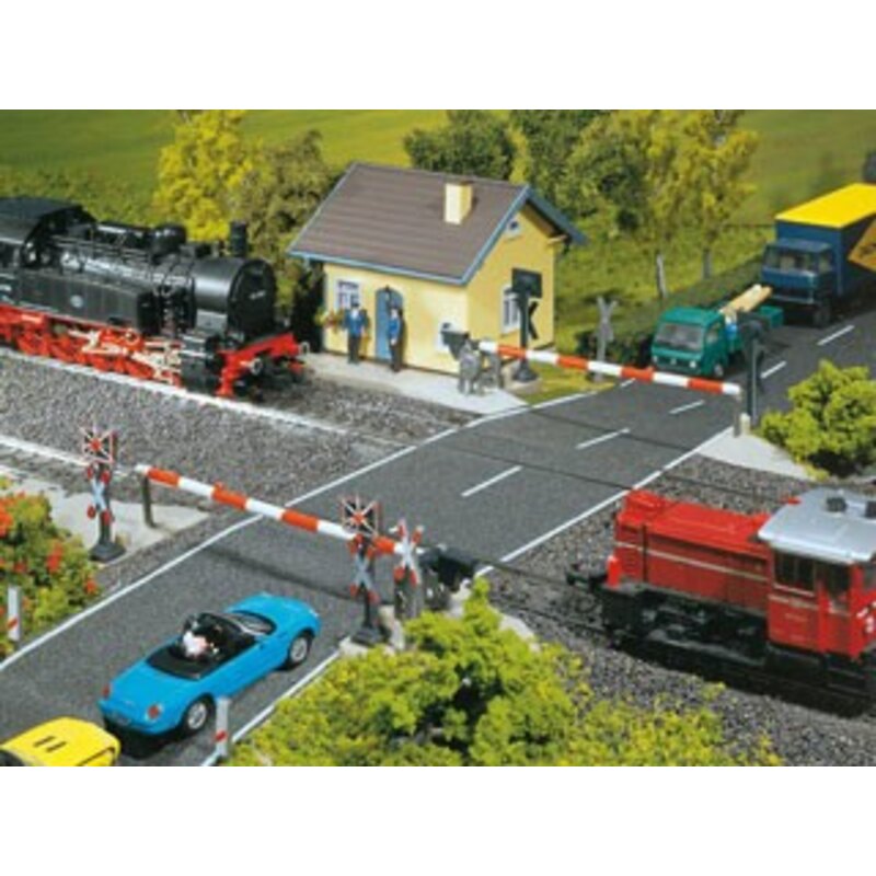 Protected level-crossing