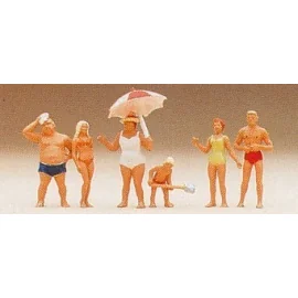 Familia en el mar
