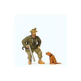 Cazador y su perro