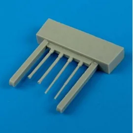 Mitsubishi A6M5 Zero gun barrels & pitot tube (designed to be used with Tamiya kits) 