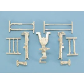 Sepecat Jaguar Landing Gear (designed to be used with Kitty Hawk kits) 
