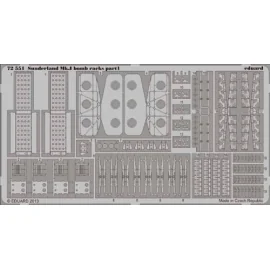 Short Sunderland Mk.I bomb racks 8 (designed to be used with Italeri Kits)