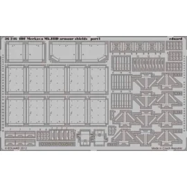 IDF Merkava Mk.IIID armour shields (designed to be used with Meng kits)