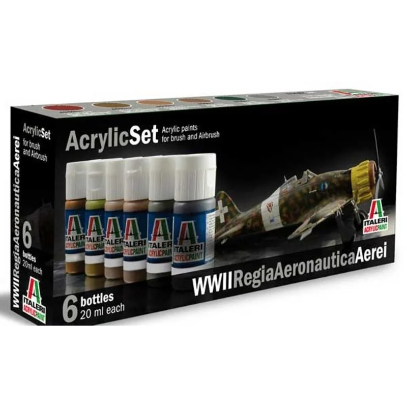 Pintura WWII italian aircrafts painting set