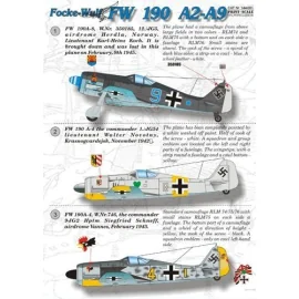 Calcomanía Focke-Wulf Fw 190A-2/Fw 190A-9