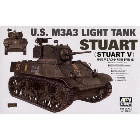 Maqueta M3A3 Stuart Light Tank