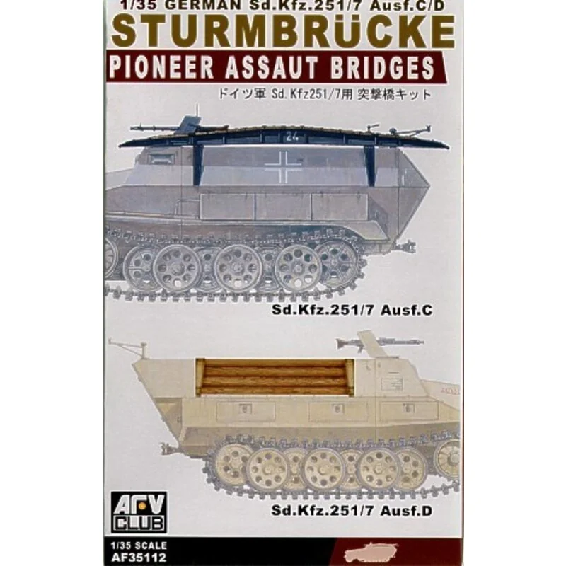 Pioneer Assault Bridges for Sd.Kfz.251/7C/D