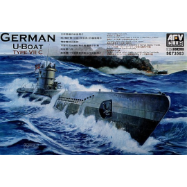 U-Boat Type VIIC includes optional etched hand rails